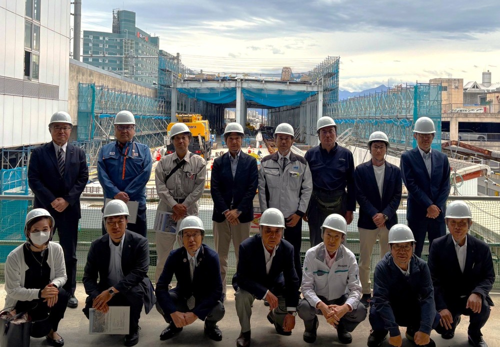 富山駅付近連続立体交差事業 集合写真