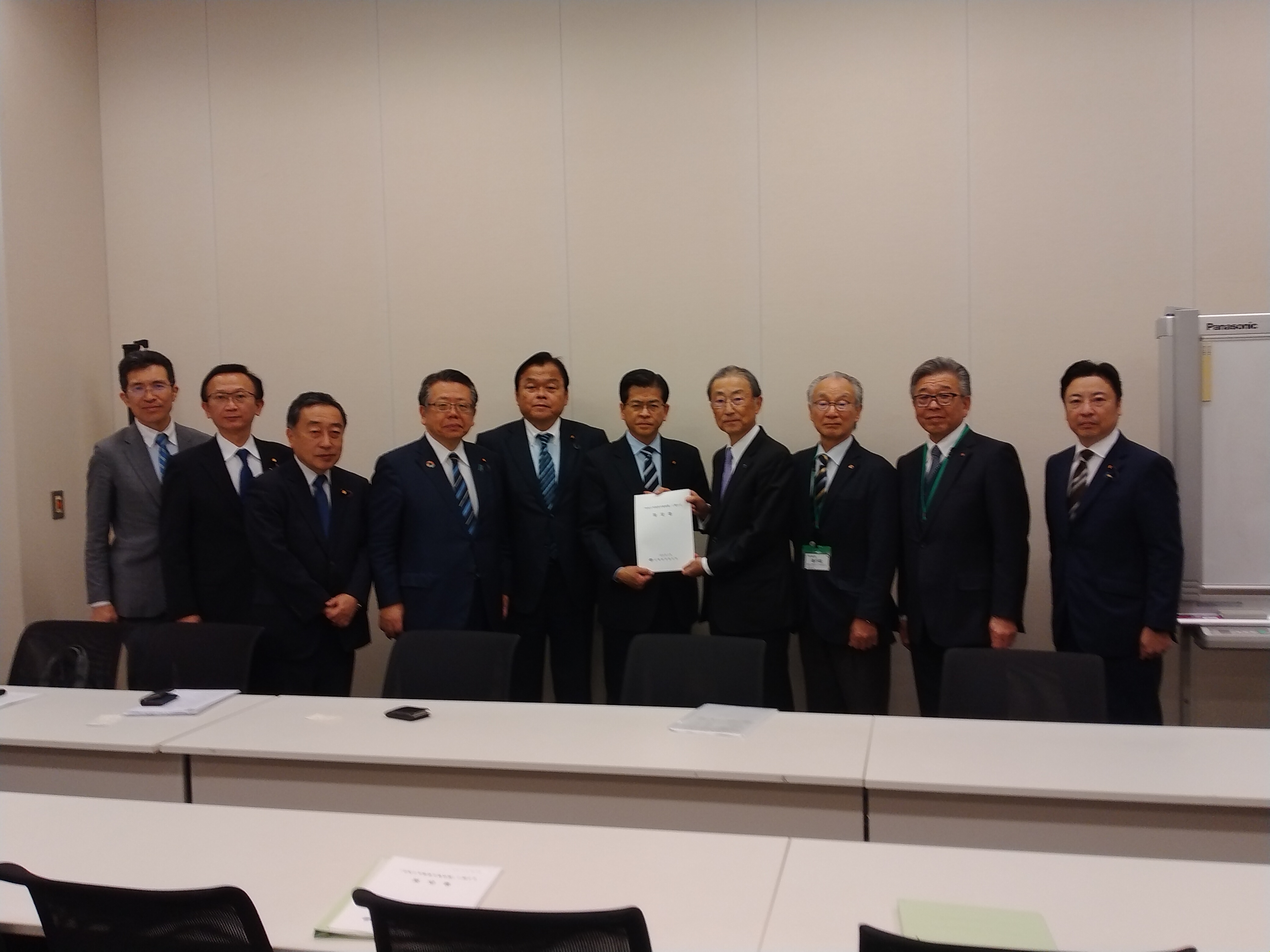 公明党 石井 啓一 幹事長、赤羽 一嘉 幹事長代行他（能登地震災害対策本部）