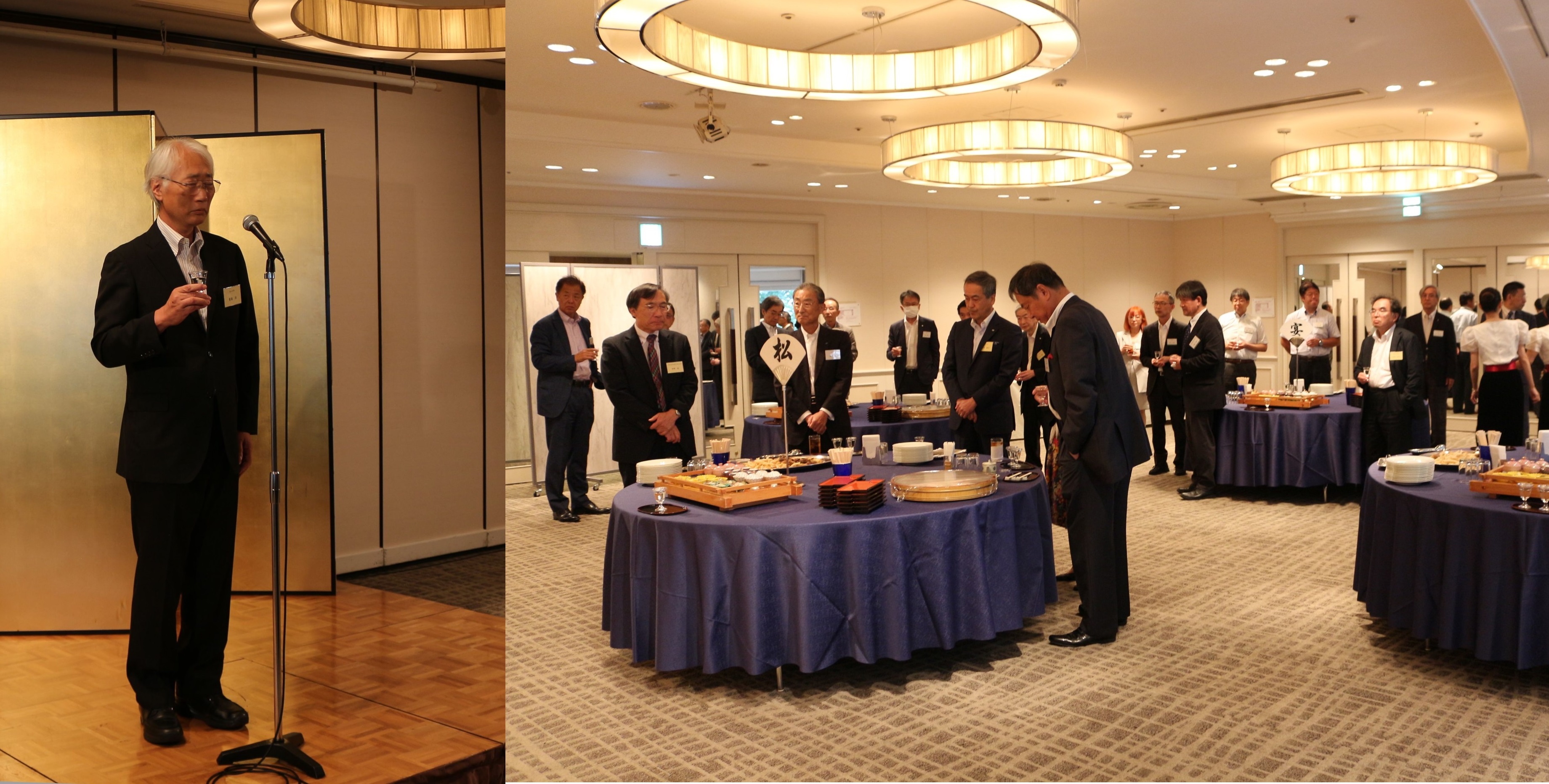 出席者による交流会